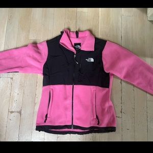 Pink and Black Womens North Face